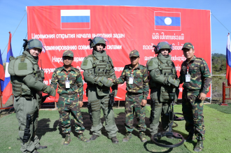 Russian Sappers in Laos: Eight Years of Humanitarian Demining